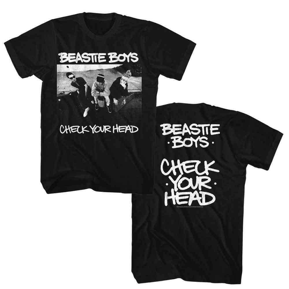 Beastie Boys Check Your Head Front Back Black T Shirt 2 Sided